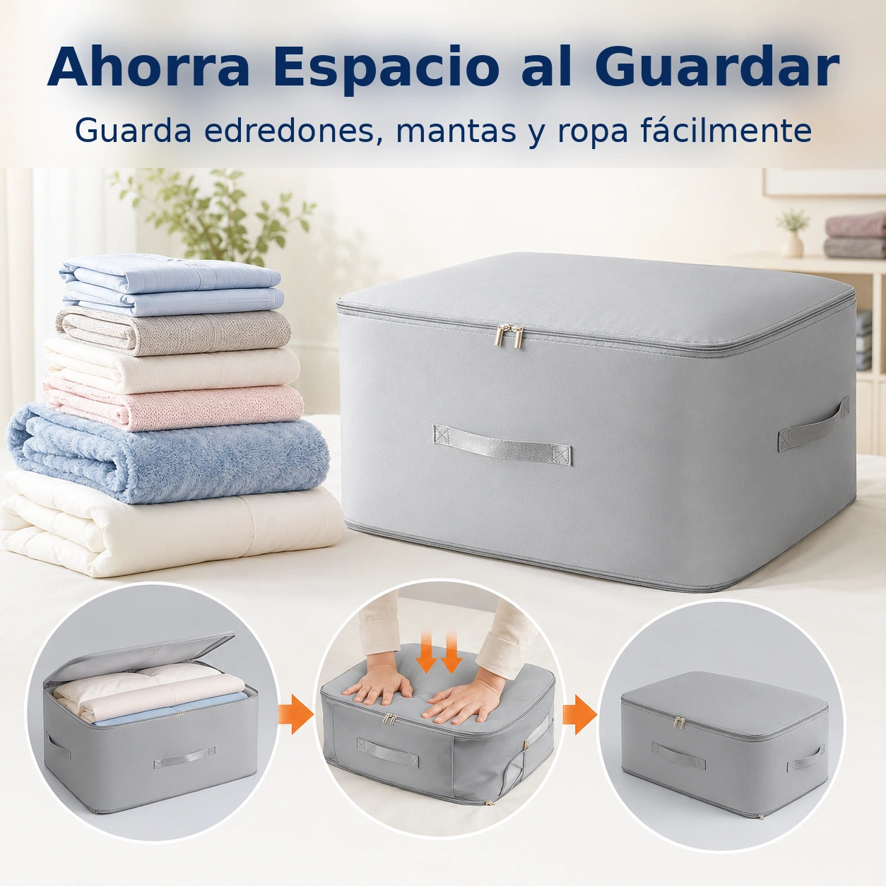 📦 Caja Organizadora de Almacenamiento con Compresión